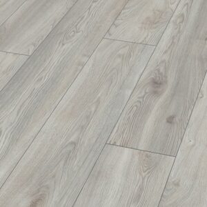 MAMMUT PLUS WIDE LONG PLANK MACRO OAK WHITE LAMINATE FLOORING AC5 - Image 3