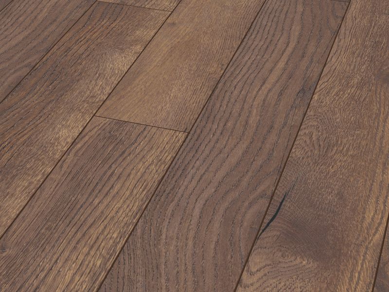 ROBUSTO PLANK PETTERSSON OAK DARK LAMINATE FLOORING AC5 - Image 2