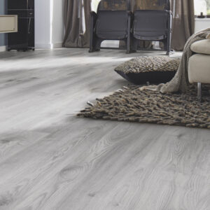 SQUARE EDGE PLANK SUMMER OAK LIGHT GREY LAMINATE FLOORING AC3