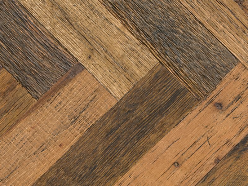 Historic Madison Oak Oiled Reclaimed Herringbone