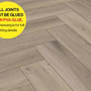 HERRINGBONE METZ OAK LAMINATE FLOORING AC4 - Image 2
