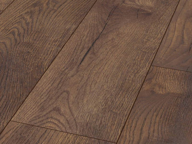 EXQUISIT PLUS WIDE PLANK PETTERSSON OAK DARK LAMINATE FLOORING AC4 - Image 2