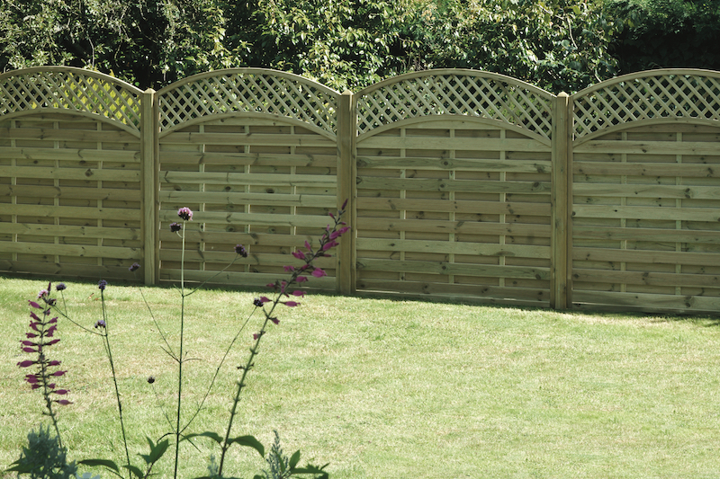 DUSTON ARCH FENCE PANEL