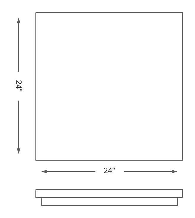 Granite Stove Hearth 24" x 24" - Image 4