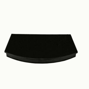 Granite Stove Hearth Curved Front 40" x 30" - Image 2