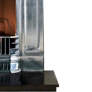 Barcelona Cast Iron Full Polished Fireplace 36" - Image 3
