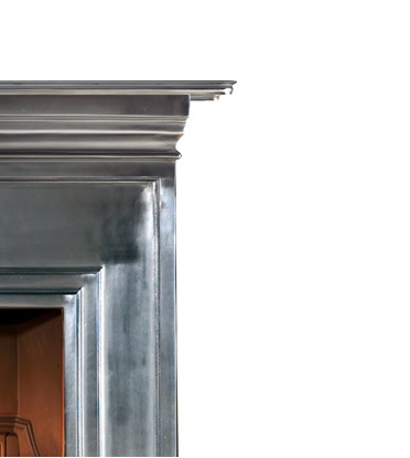 Barcelona Cast Iron Full Polished Fireplace 36" - Image 2