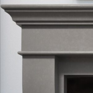 Binnian Spelga Stone Fireplace Surround 59" - Image 2