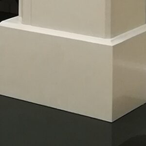 Carn Ivory Stone Fireplace Surround 54" & 60" - Image 3