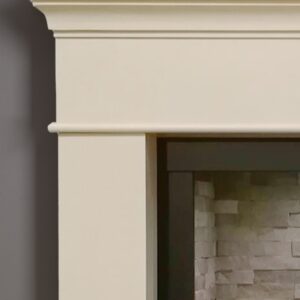 Doan Ivory Stone Fireplace Surround 54″ - Image 2