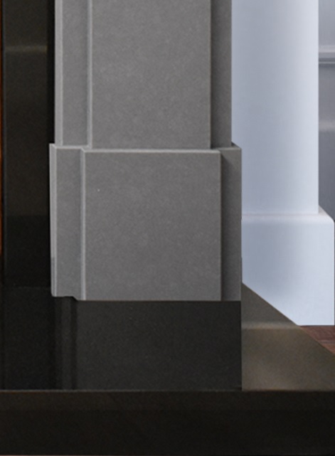 Glenmore Spelga Stone Fireplace Surround 58" - Image 3