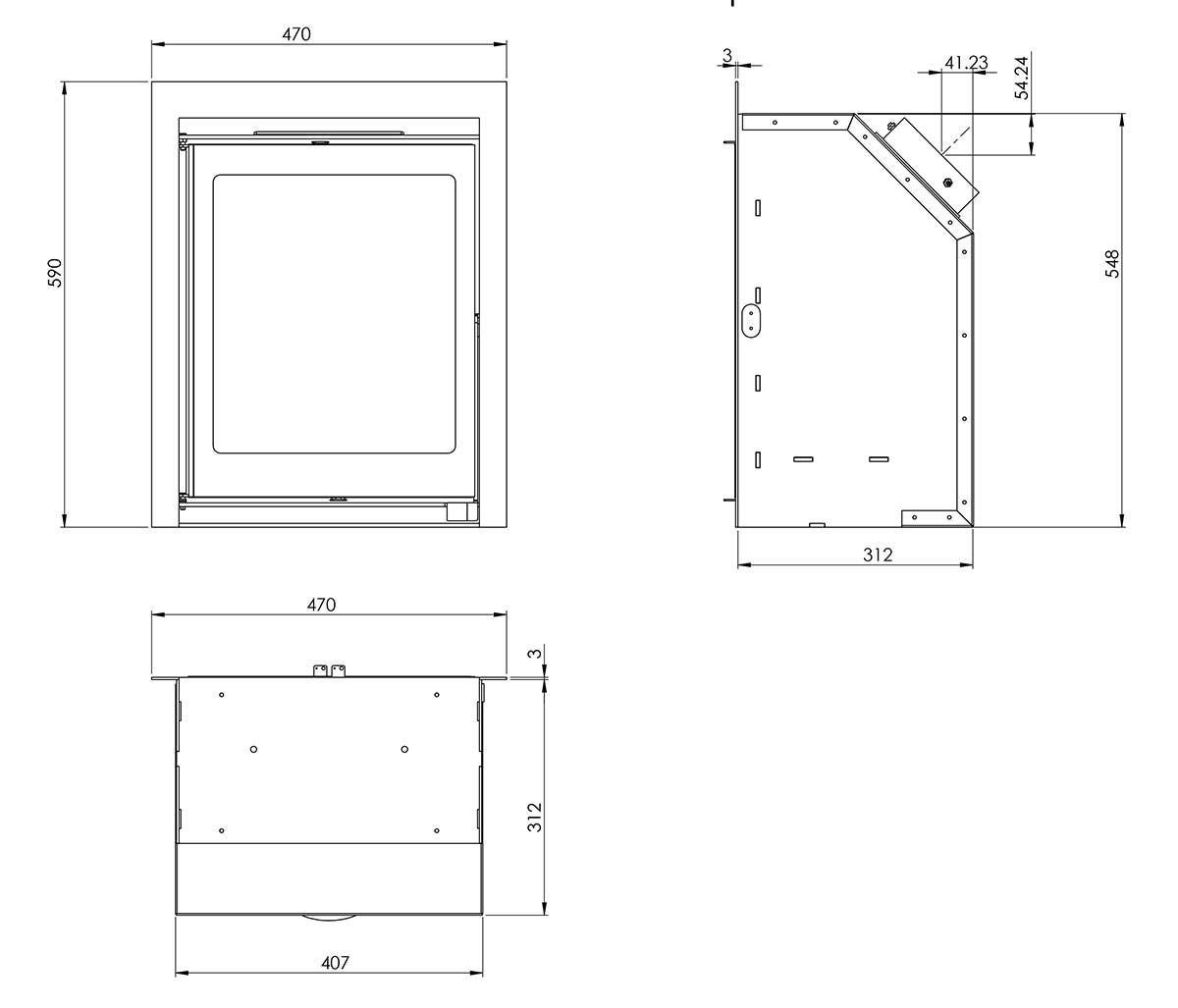 Savona Eco Inset 4 Sided Frame - Image 7