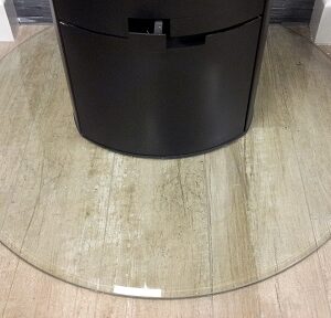 Truncated Glass Stove Hearth - Image 2