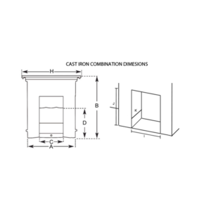 Nottage Cast Iron Fireplace - Image 4
