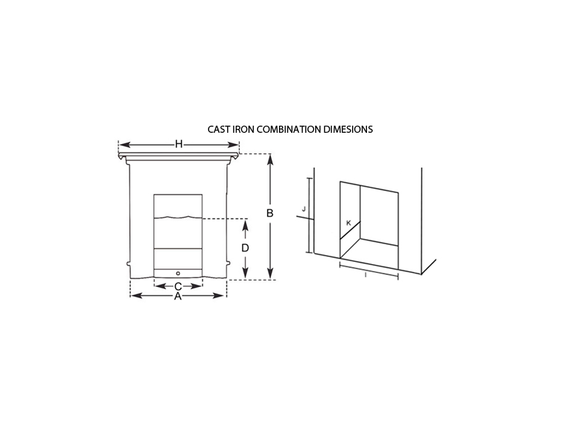 Nottage Cast Iron Fireplace - Image 4