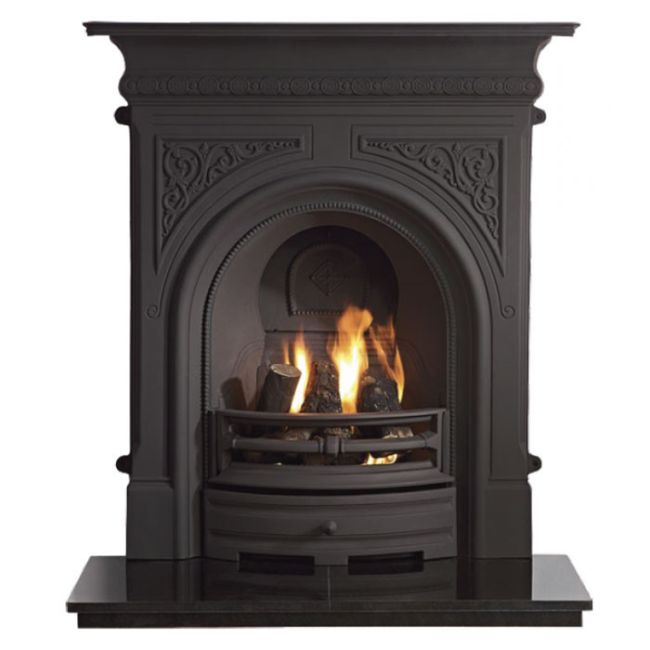Celtic Cast Iron Fireplace - Image 2
