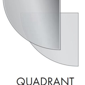 Quadrant Glass Stove Hearth - Image 2