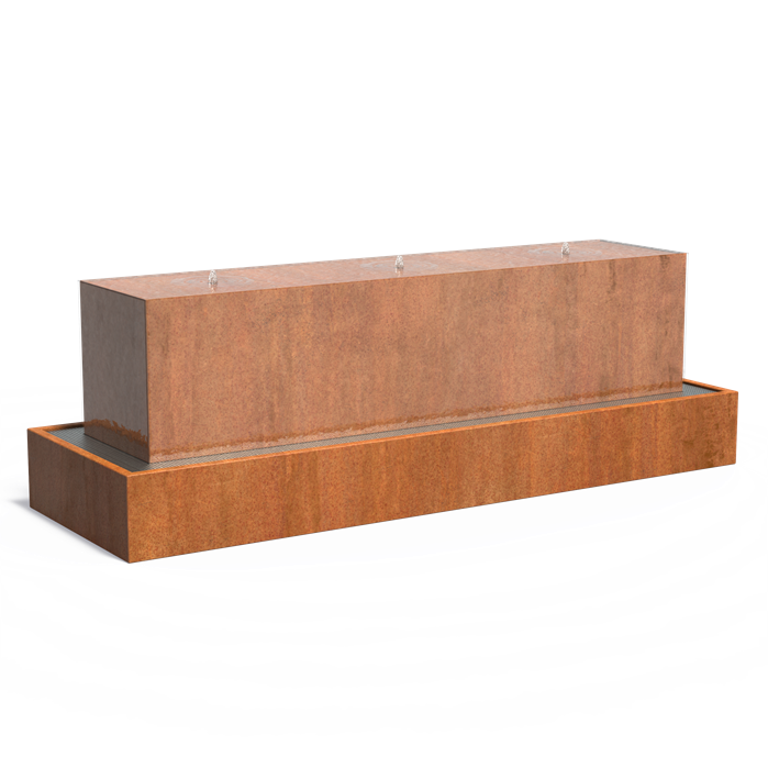 Water Blocks Corten Steel