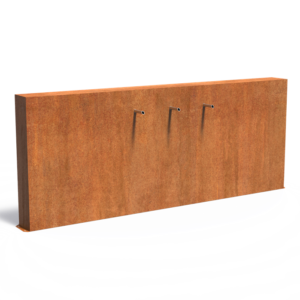 Pond Walls Free-Standing Corten Steel - Image 5