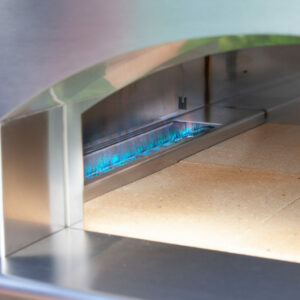 Fontana Margherita Stainless Steel Build In Gas Pizza Oven - Image 4