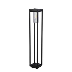 Atlantic Outdoor Post Black Metal & Clear Diffuser 900mm - Image 3