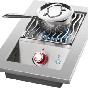 Napoleon Built-In 700 Series Single Range Top Burner With Stainless Steel Cover - Image 2