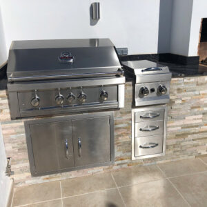 Sunstone Ruby Series 4 Burner Gas Grill With Infared - Image 5
