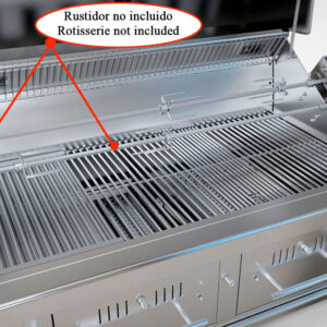 Sunstone 42″ Charcoal & Wood Hybrid Dual Zone Grill - Image 7