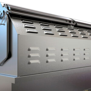 Sunstone 42″ Charcoal & Wood Hybrid Dual Zone Grill - Image 9