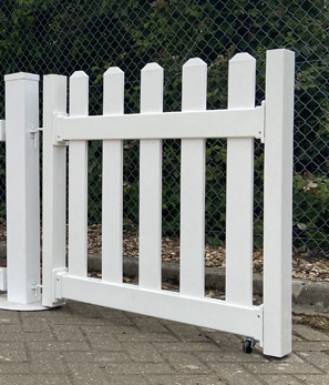 Hook & Base Picket Gate