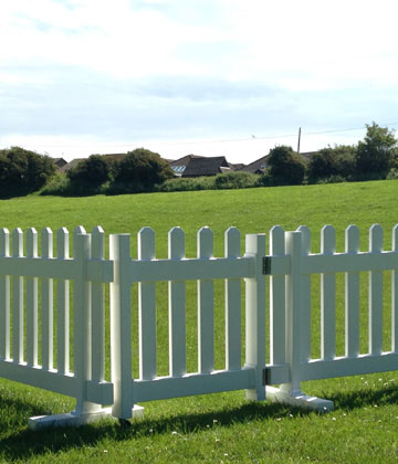 Temporary Picket Fence Gate