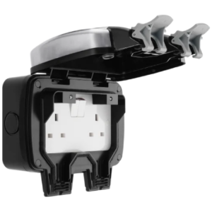 BG Decorative IP66 2 Gang 13A 2 Pole Switched Socket - Image 3