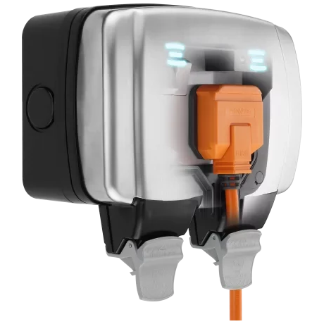 BG Decorative IP66 2 Gang 13A 2 Pole Switched Socket