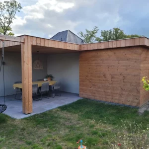 Eco Wood Log Cabin Profile 28mm X 145mm X 3000mm - Image 4