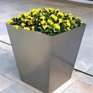 Stainless Steel Planters - Image 2