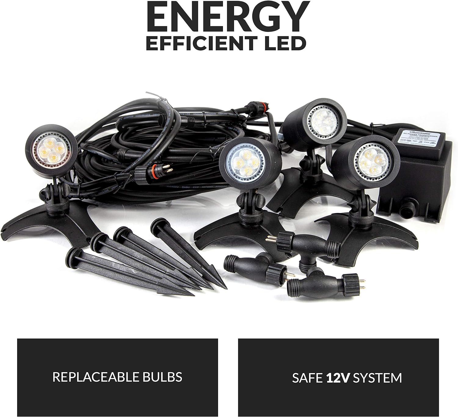 Ellumière Complete Spotlight Kit - 4 Lights - Image 4