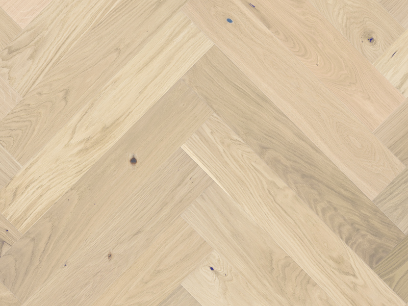 BARISTA HERRINGBONE OAK LATTE BRUSHED MATT LACQUERED ENGINEERED FLOORING - Image 2