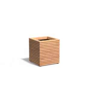 Malaga Rhombus Hardwood Planters - Image 4