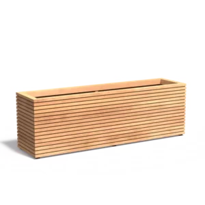 Malaga Rhombus Hardwood Planters - Image 7