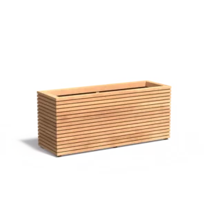 Malaga Rhombus Hardwood Planters - Image 6