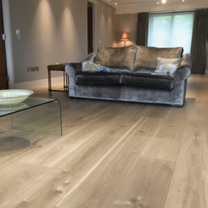 RENAISSANCE OAK MESSINA SMOKED PLANED EXTRA WHITE UV OIL/WAX ENGINEERED FLOORING - Image 2