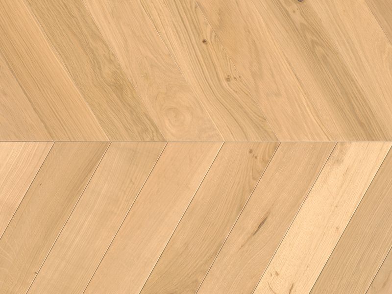 Chevron Panel Sydney Oak Smoked Extra White Engineered Flooring