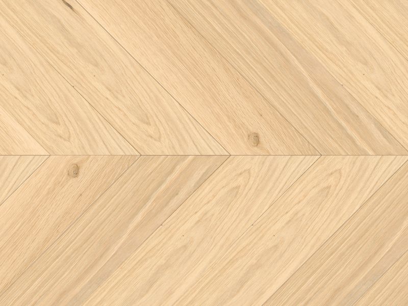 Chevron Panel Auckland Oak Unfinished Engineered Flooring