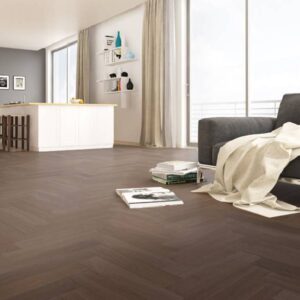 Herringbone Daintree Oak Matt Lacquered Engineered Flooring - Image 2