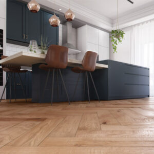 Renaissance Herringbone Oak Masip Black UV Oil/Wax Engineered Flooring - Image 2