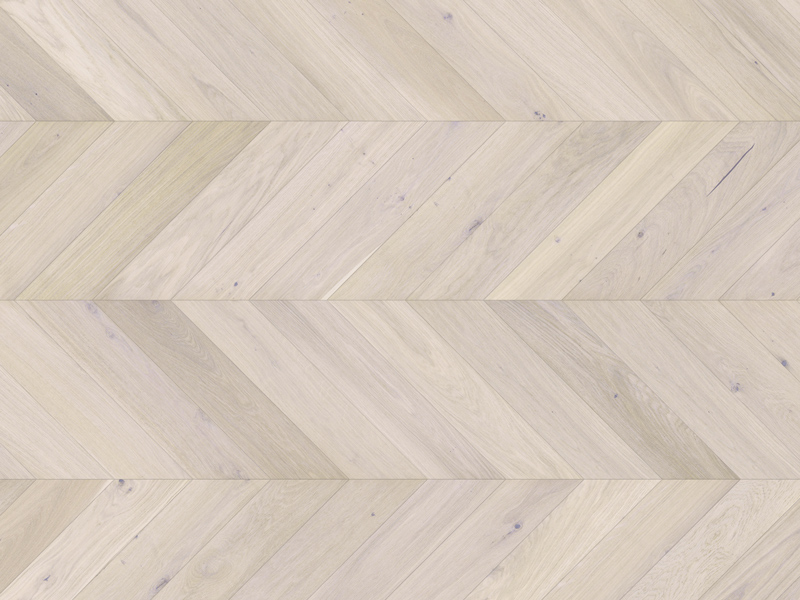 Barista Oak Mocha/Trivor Chevron Brushed Matt Lacquered Engineered Flooring