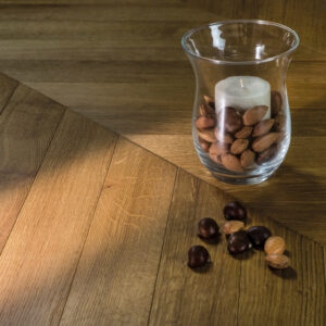 Chevron Panel Queenstown Oak Matt Lacquered Engineered Flooring - Image 2