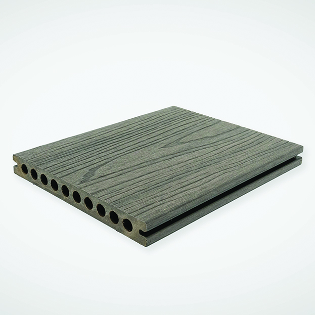 Ultrashield Naturale Wide Board Composite Decking Pebble Grey - Image 2