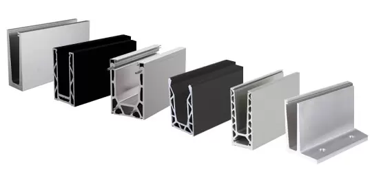 Wedge-Loc Slim Frameless Glass Balustrade Base Fix - Image 3