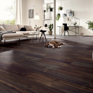 MAMMUT LONG PLANK MOUNTAIN PINE DARK LAMINATE FLOORING AC5